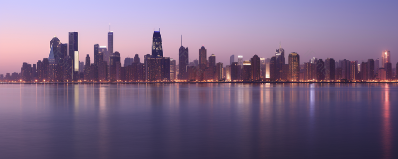 蓝紫山商务青岛浮山湾城市夜景,高清,摄影图,摄影图片,图片大全,摄影图免费下载